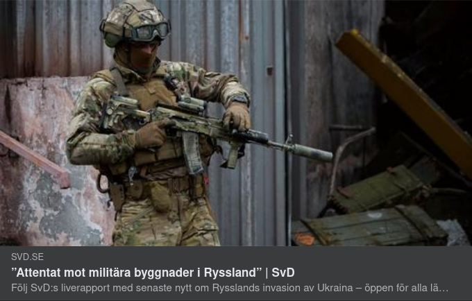 SvD: Liverapport Från Öst