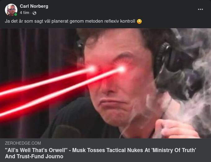 Orwellrefererande Musk