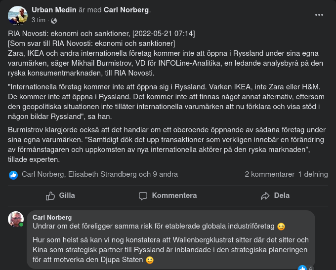 Internationella Företag & Ryska Marknaden