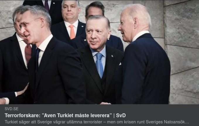 Terroristutlämningskrav