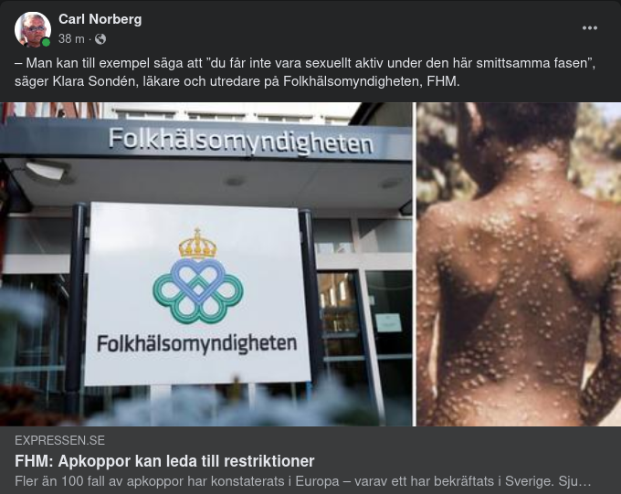 Möjliga Apkopporrestriktioner