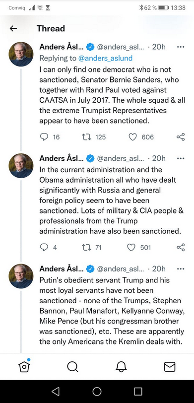 Åsnelund Om Sanktionerade Amerikaner