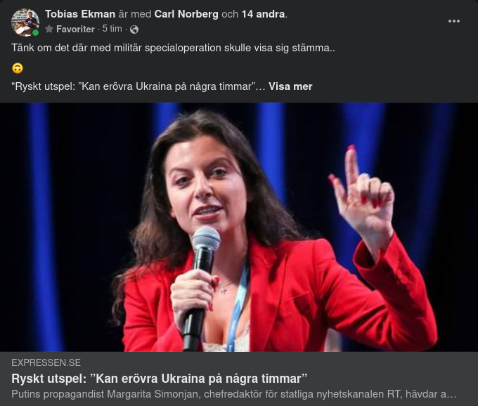 Expressen Om Putins Propagandist