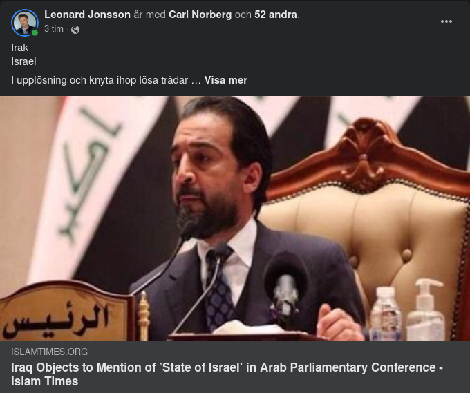 Irak & Staten Israel