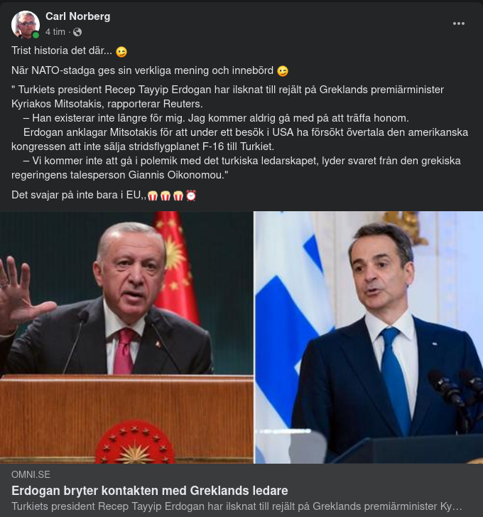 Erdogan Bryter Med Greklands Mitsotakis