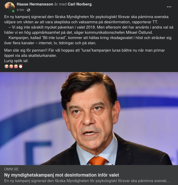 Kampanjen "Bli Inte Lurad"