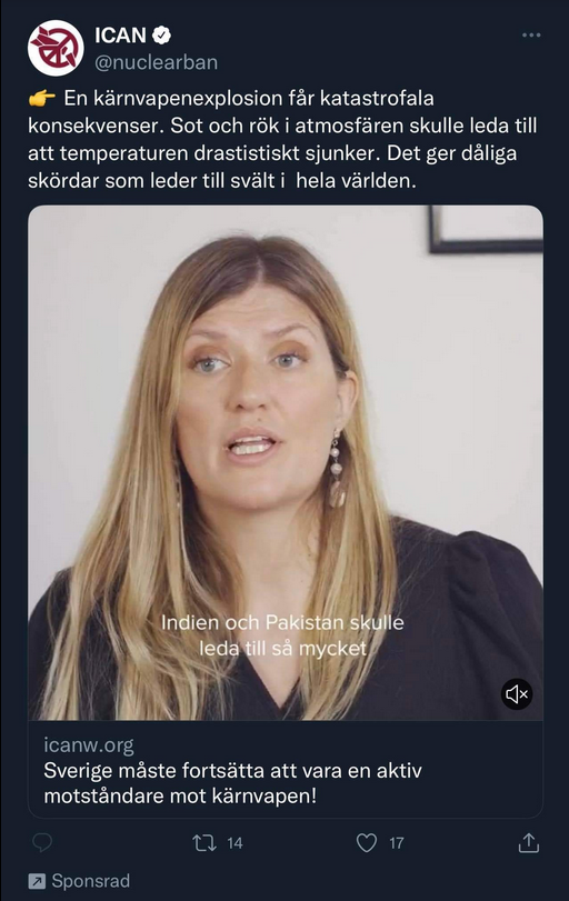 Klimatfarliga Kärnvapen