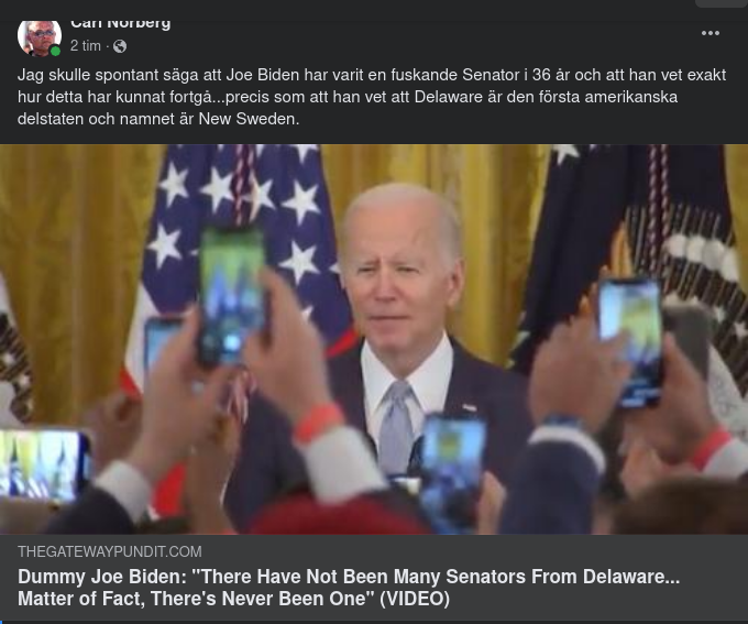 Biden & Senatorer Från Delaware