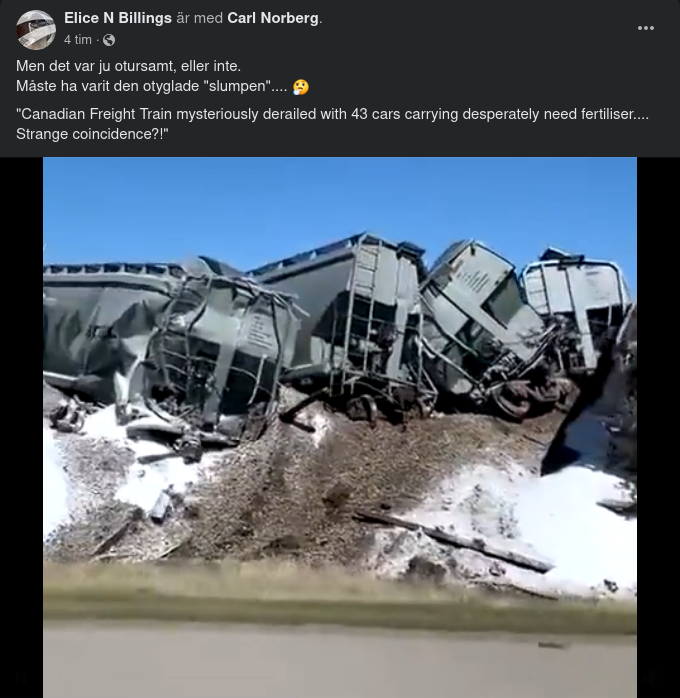 Pottasketågsurspårning I Kanada