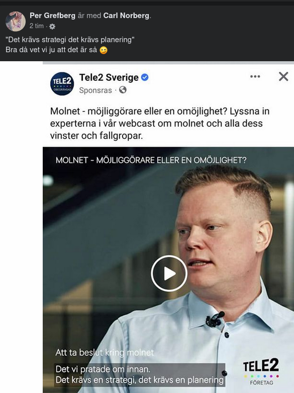 Strategi & Planeringskrav