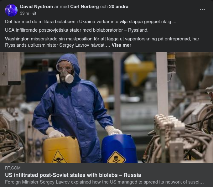 Amerikanska Biolabb I Postsovjetiska Stater