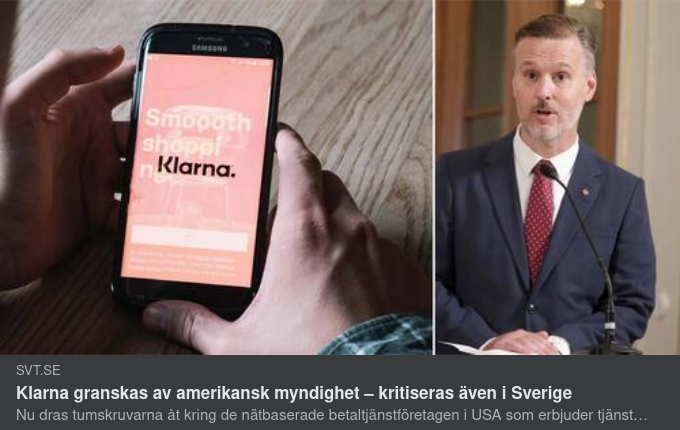 Amerikansk Klarna-Granskning