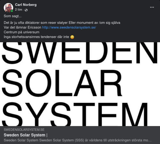 Solsystemsstorhetsvansinne
