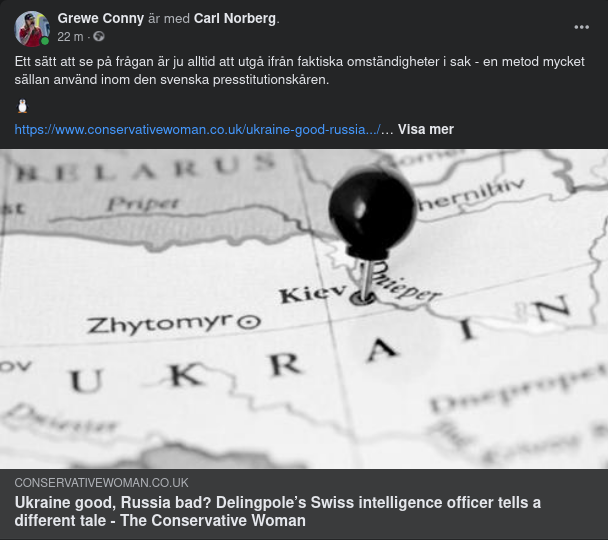 Pensionerad Schweizisk Underrättelseofficer Om Ukraina