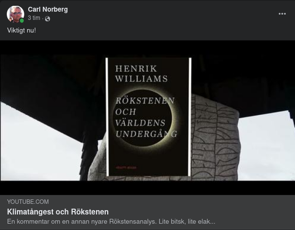 Klimatångest & Rökstenen