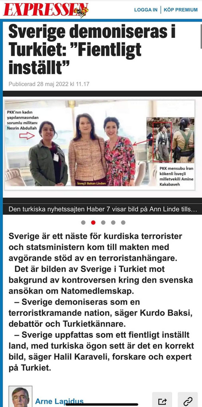 Sverigedemonisering I Turkiet