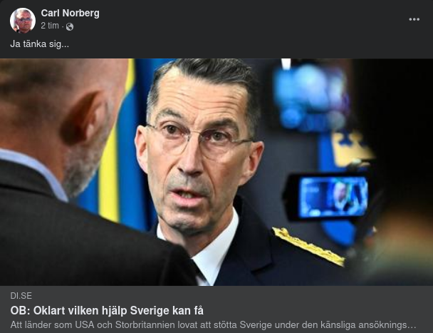 Oklart Militärhjälpsläge