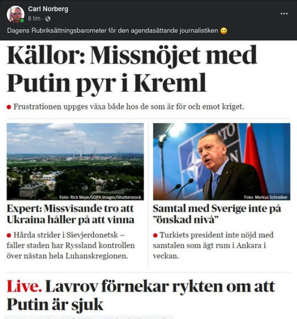 Rubriker Från De Presstituerade