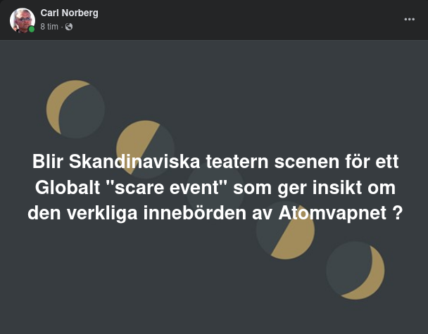 Scare Event För Skandinaviska Teatern?