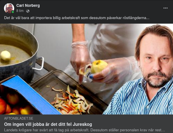 Arbetskraft & Röstlängder