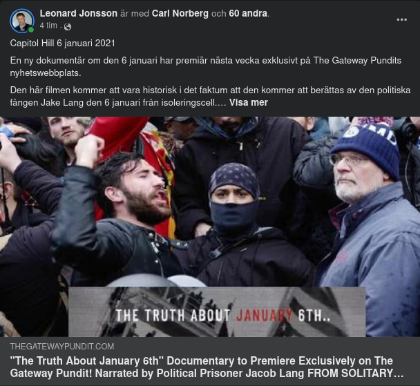 Sjätte Januari & Jake Lang