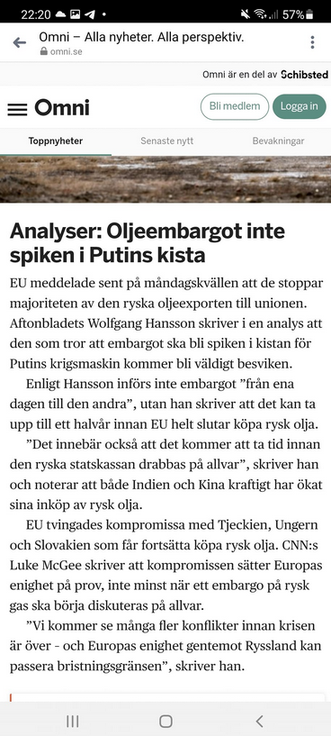 Inte Sista Siken I Putin-Kista