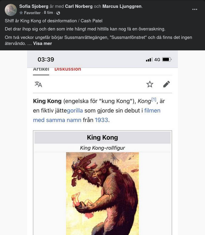 Kash Patel Om Sussmann-Fallet