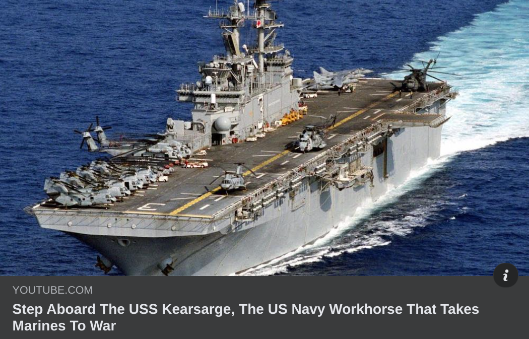 Kliv Ombord på USS Kearsarge