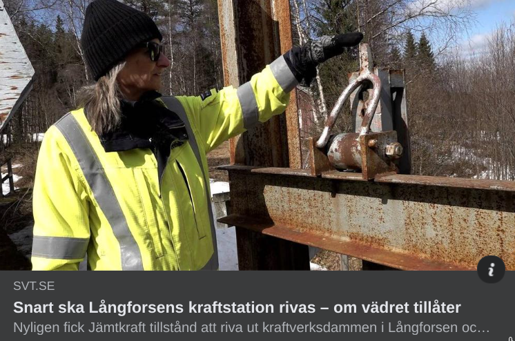 Kraftstationsrivningstider