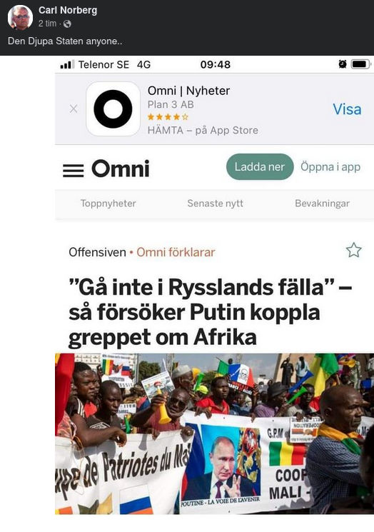 Rysk Afrika-Fälla