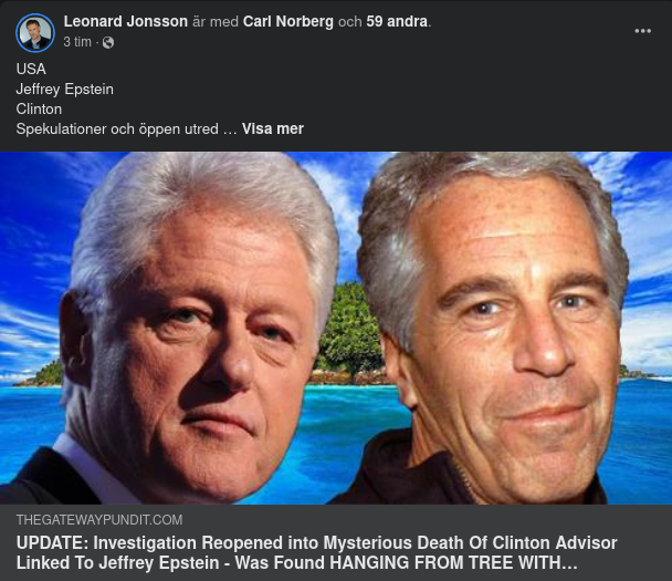 Återöppnad Utredning Av Mystiskt Död Rådgivare Till Clinton