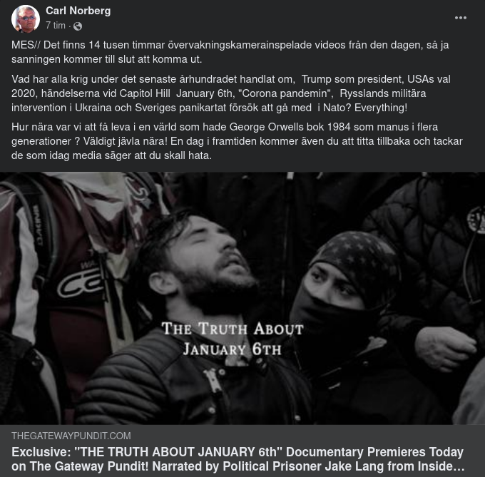 6:e Januari Dokumentär