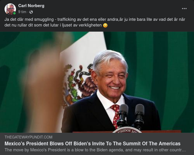 Inget Mexico På Bidens Amerikamöte