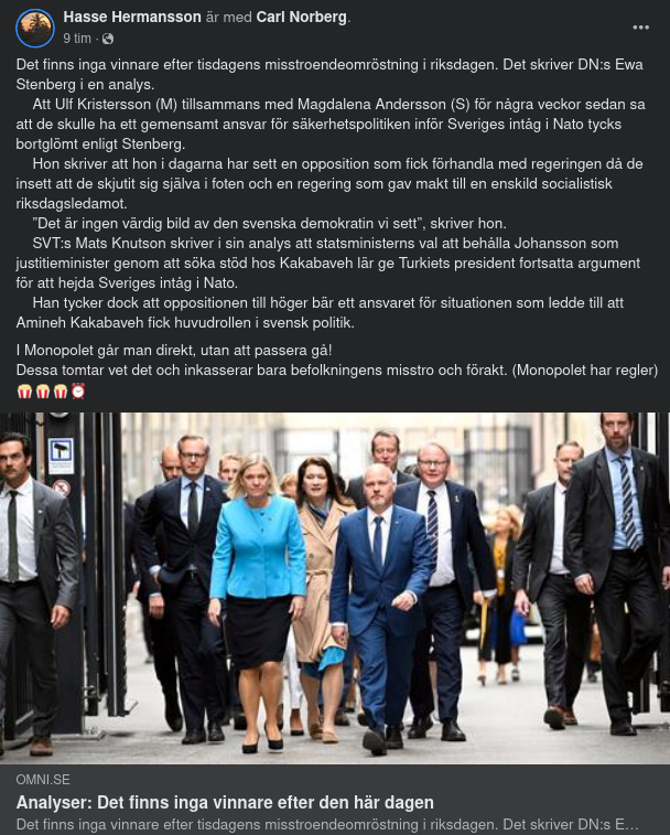 Politisk Golgatavandring