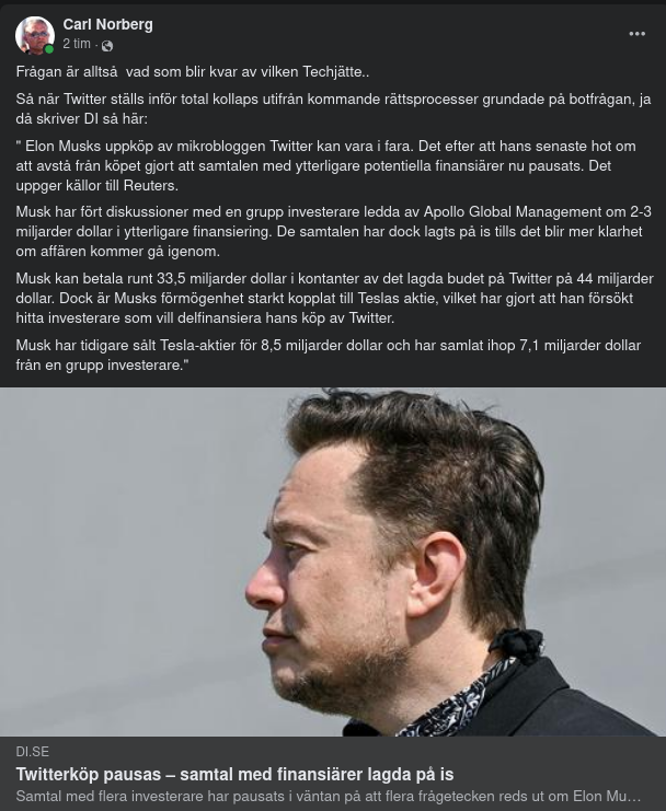 DI Om Musk & Twitter