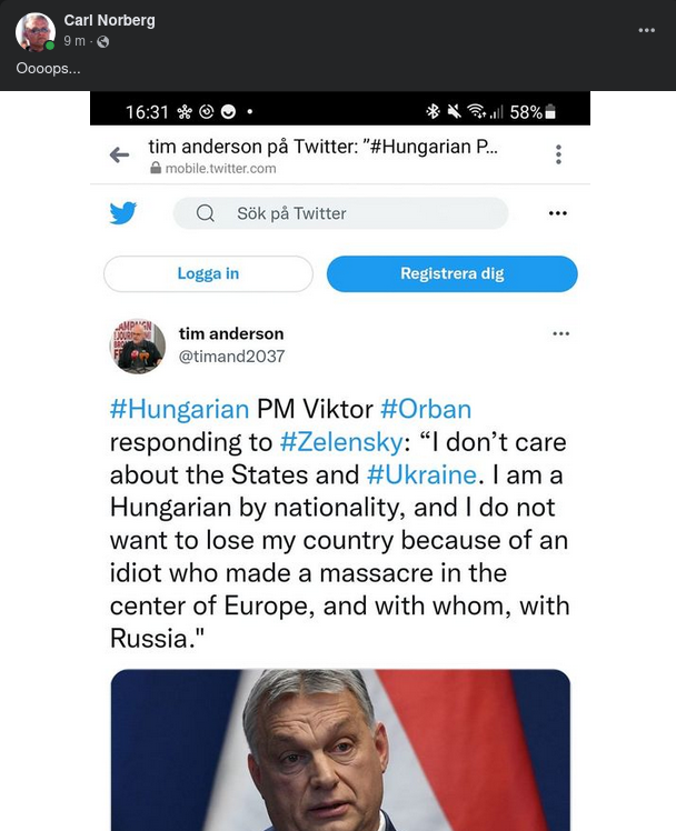 Orban Svarar Zelensky