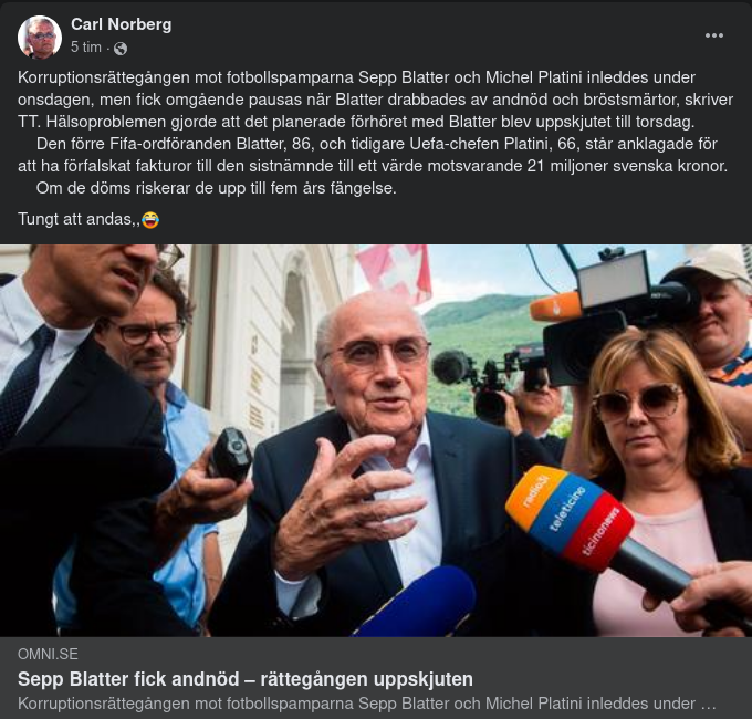 Andnöd För Blatter