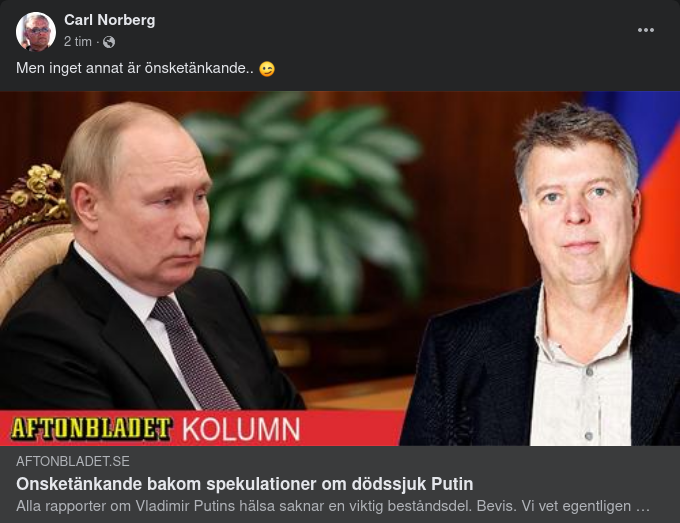 Woffie Varnar För Önsketänkande