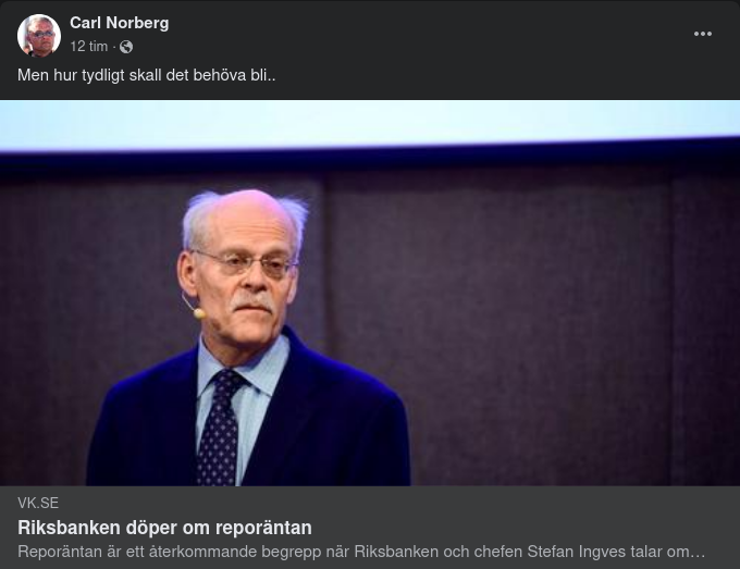 Från Reporänta Till Styrränta