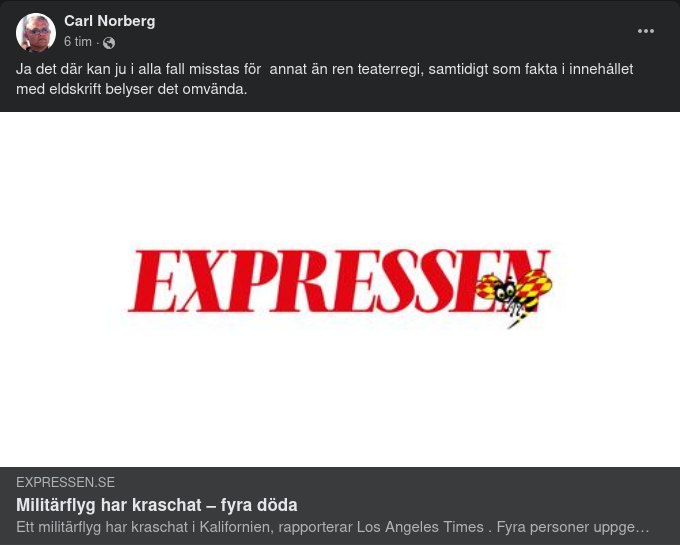 Militär Flygkrasch I Kalifornien