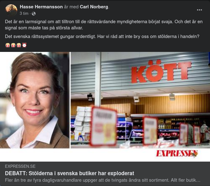 Butikstöldsexplosion & Det Svenska Rättssystemet