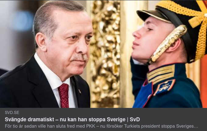 SvD Om Recep Tayyip Erdogan