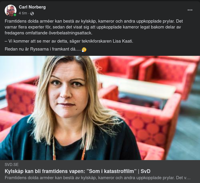 Gamla Kylskåpsvapenfarhågor Besannade Av Ryssland...