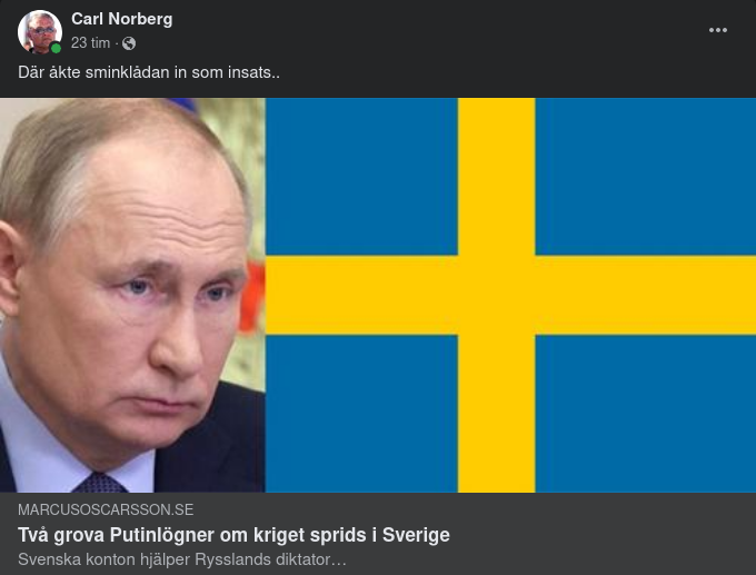 Oscarsson Satsar Sminklådan