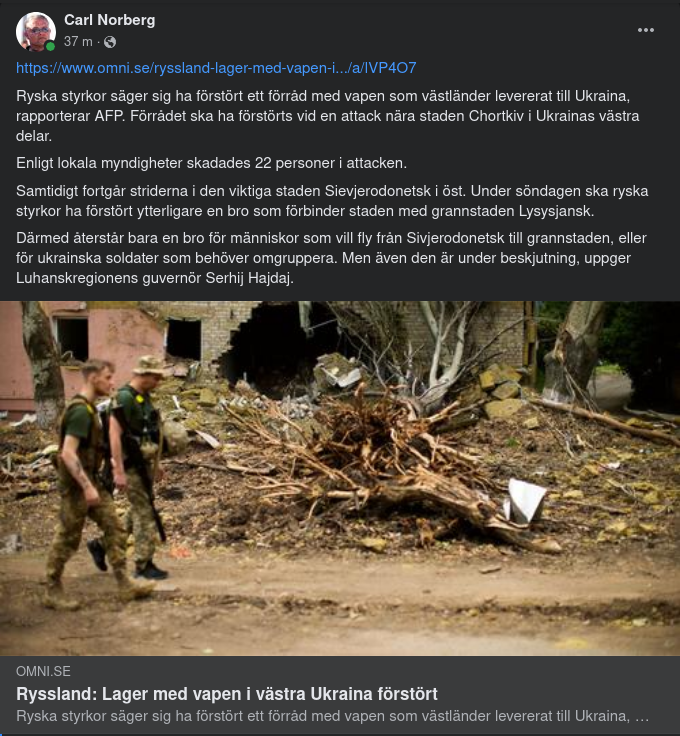 Vapenförråd Förstört Enligt Ryssland