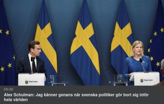 Generad & Protokollmissande Schulman Om Svensk Politikoptik