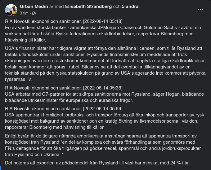 Sanktioner & Konstgödsel