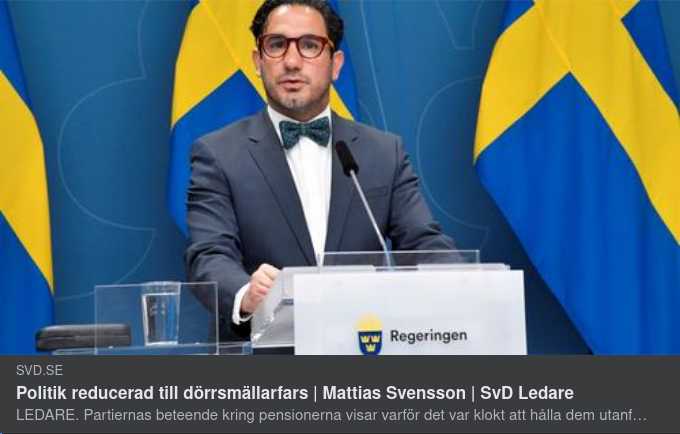 Politisk Fars Utan Redovisad Grund