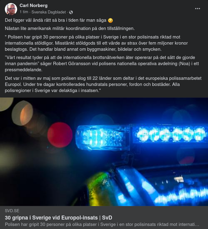 Koordinerad Polisinsats