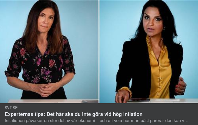 Höginflationsbeteendeexperter